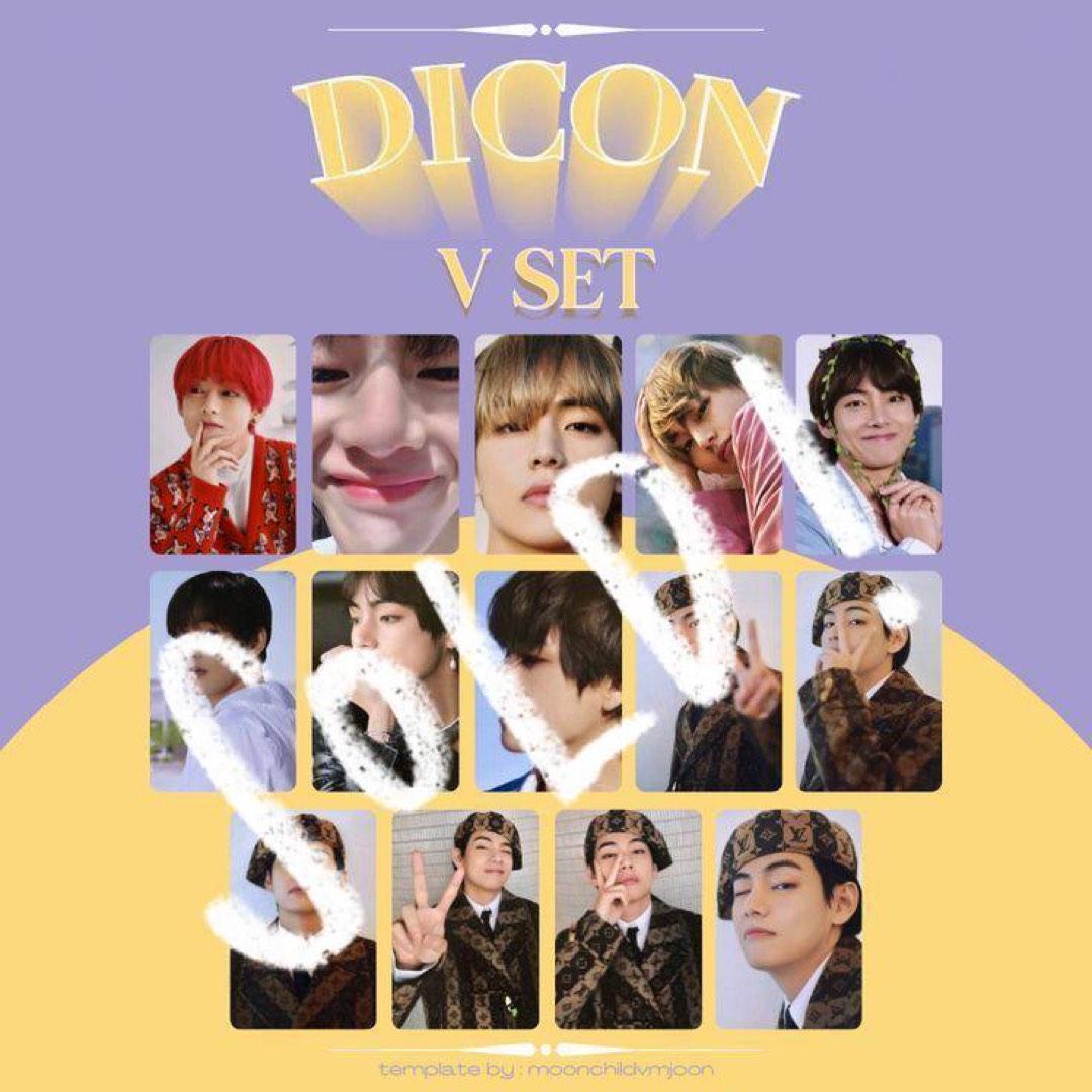 BTS DICON 101 Photocards, Hobbies & Toys, Memorabilia & Collectibles, K ...