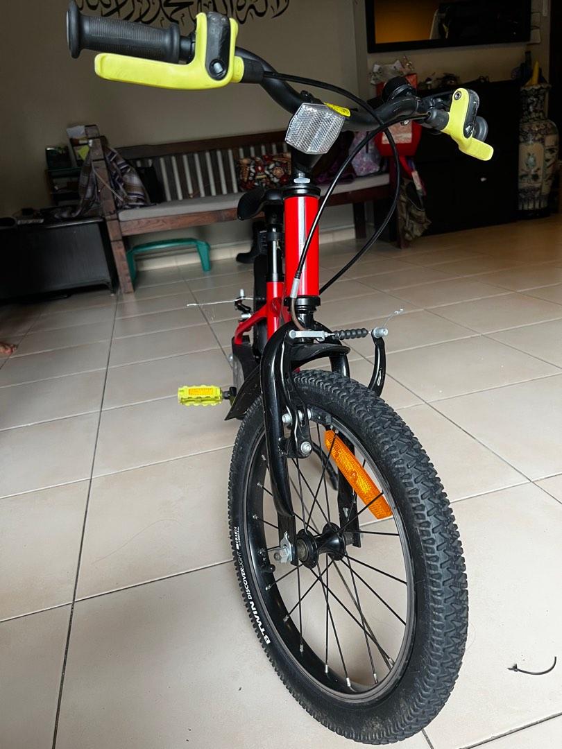 B-Twin 16” Alloy bicycle - Decathlon , Sports Equipment, Bicycles ...
