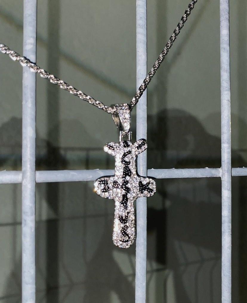 Gold And Silver Plated Cactus Jack Pendant Necklace With Rope Chain For Men  From Livex516, $18.1 | DHgate.Com