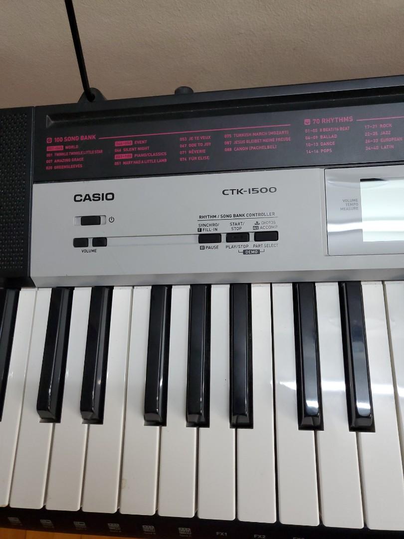 Casio Keyboard, Hobbies & Toys, Music & Media, Musical Instruments on