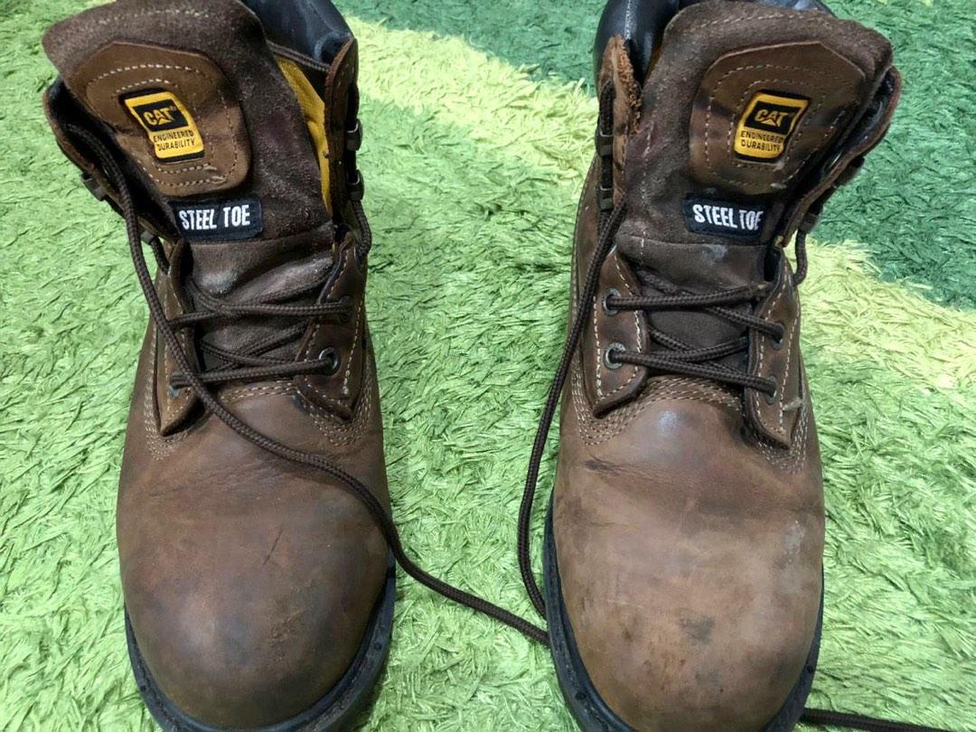 Caterpillar safety shoes, Men's Fashion, Footwear, Boots on Carousell