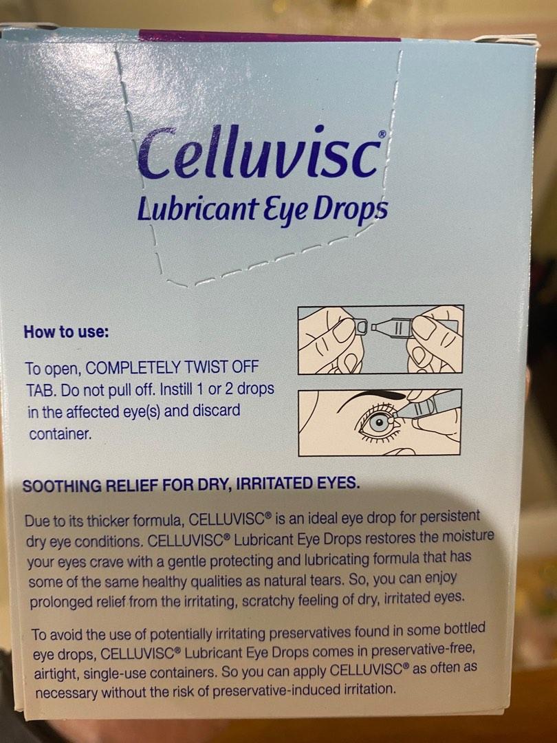 celluvisc lubricant eye drops expire 2024, Beauty & Personal Care