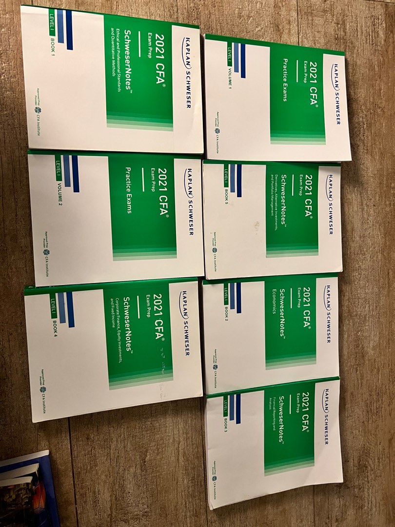 CFA Level 1 Schweser Notes Notes 2021 Hobbies Toys Books cfa-level-1-schweser-notes-notes-2021-hobbies-toys-books