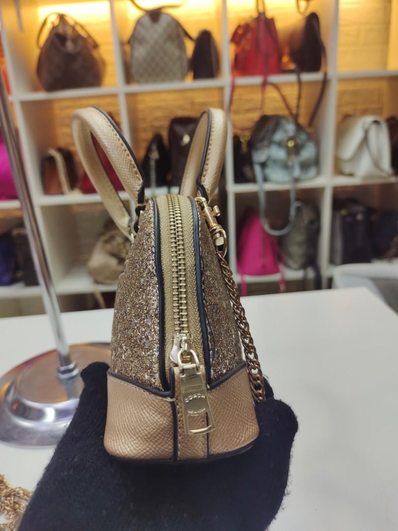 Coach Alma Mini Sling Bag, Luxury, Bags & Wallets on Carousell