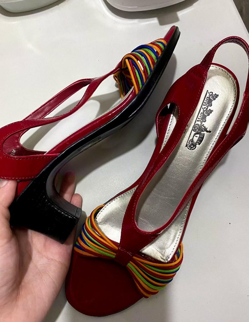 Coach and four heels outlet