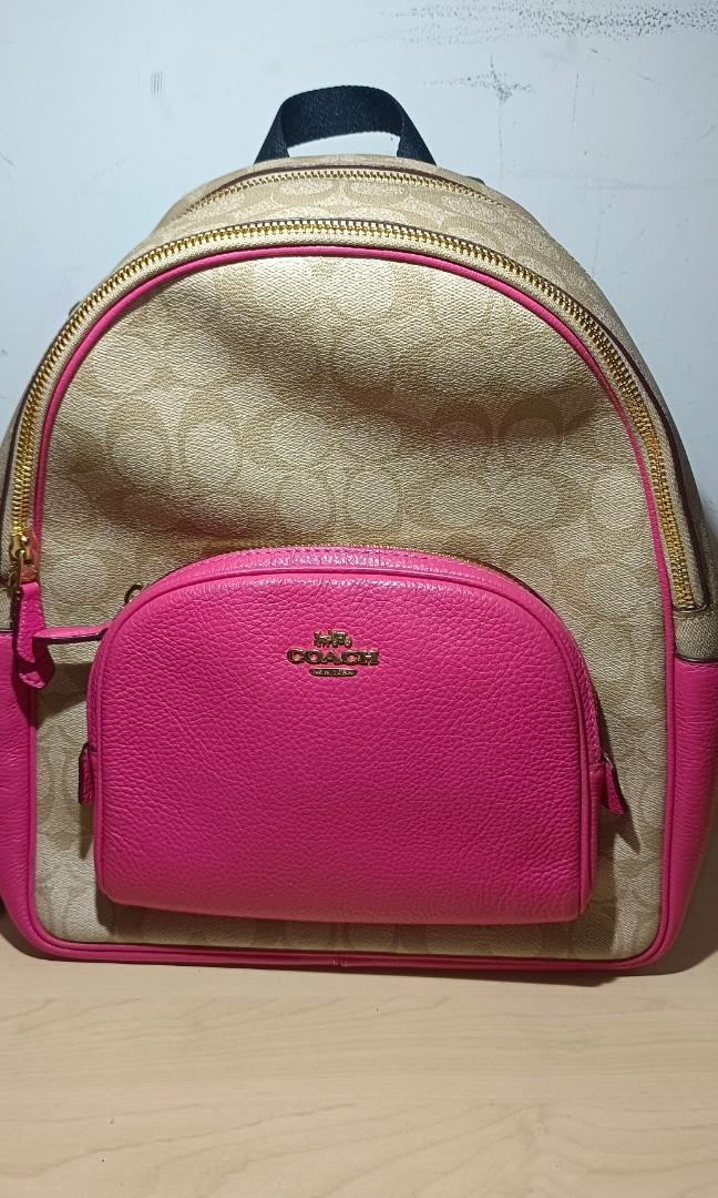 Coach deals pink backpack