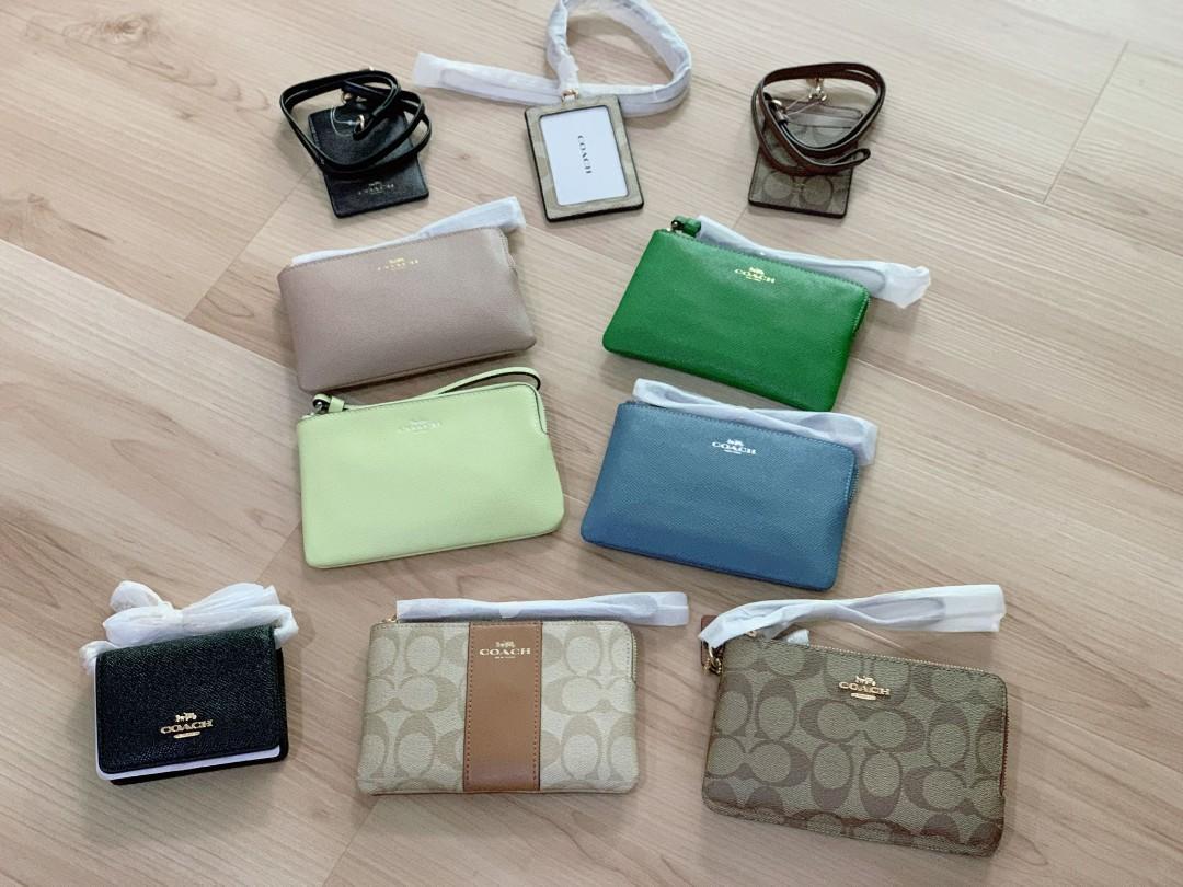 Coach wallets and card holders, Women's Fashion, Bags & Wallets