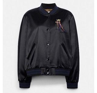 Coach x Jean-Michel Basquiat  聯名款恐龍女飛行外套 XS🔥