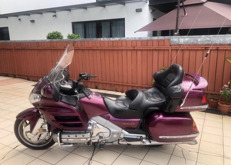 COE 2025/8. Honda GoldWing GL1800. First Registered 2005/8. Beautiful