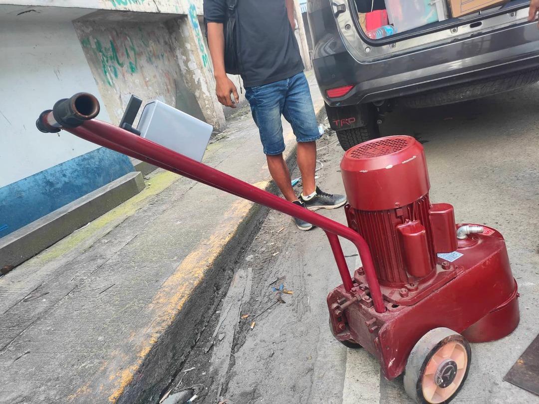 Concrete grinder machine (Category: Construction Tools & Equipment) located in Manila. Submitted by 09150361920ronvillaflor (Listing ID 1185298678, Image 2). Description: Concrete grinder machine Model: 330 Specs: single phase, 220v Price:₱40,000 Welcome to "Takezo Industrial Supply" For inquiries GLOBE:📞 ☎ 0915-036-1920 VIBER:📞 ☎ 0915-036-1920 Email me@ 📫 📑 r-o-n-.-t-a-k-e-z-o-i-n-d-u-s-t-r-i-a-l-@-g-m-a-i-l-.-c-o-m Check my Carousell: https