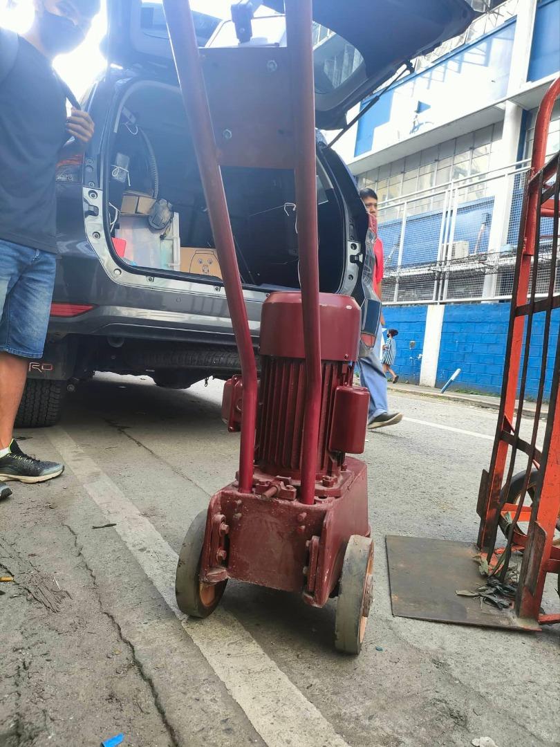 Concrete grinder machine (Category: Construction Tools & Equipment) located in Manila. Submitted by 09150361920ronvillaflor (Listing ID 1185298678, Image 1). Description: Concrete grinder machine Model: 330 Specs: single phase, 220v Price:₱40,000 Welcome to "Takezo Industrial Supply" For inquiries GLOBE:📞 ☎ 0915-036-1920 VIBER:📞 ☎ 0915-036-1920 Email me@ 📫 📑 r-o-n-.-t-a-k-e-z-o-i-n-d-u-s-t-r-i-a-l-@-g-m-a-i-l-.-c-o-m Check my Carousell: https