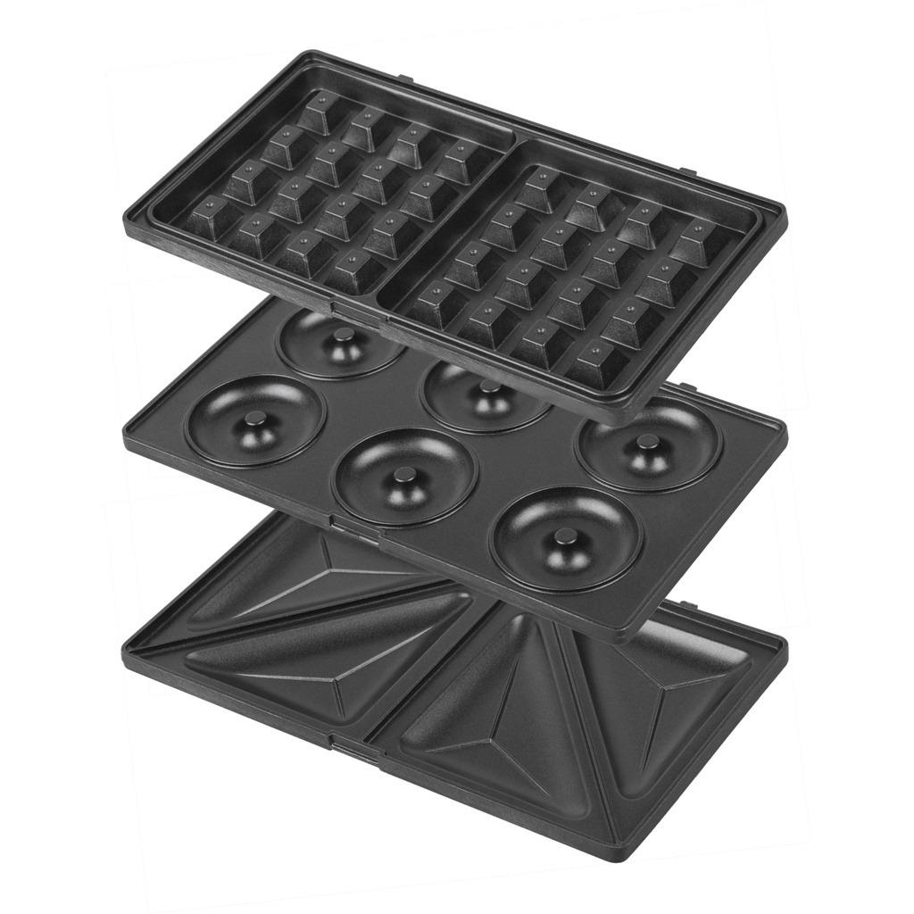 Cornell 3in1 Waffle, Donut & Sandwich Maker NonStick Coating Plate