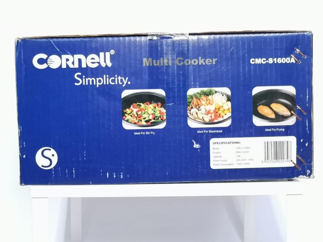 Cornell CMCS1600A / Electric Multi Cooker 3.8L / Stainless steel body