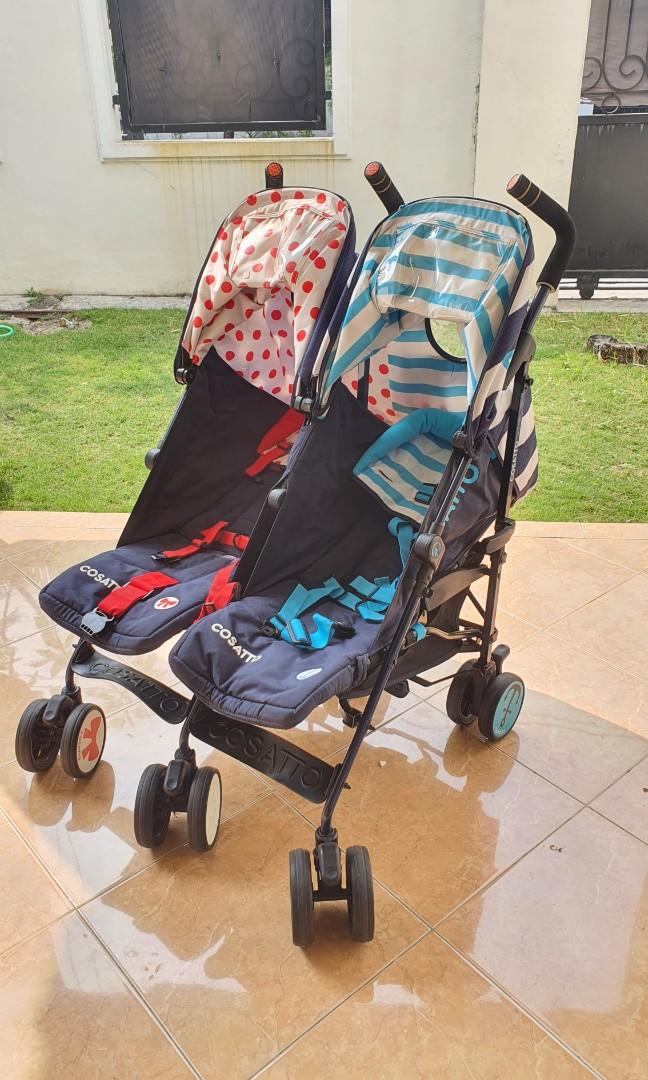 Cosatto supa dupa twin stroller, Bayi Anak, Kereta, Kursi Goyang