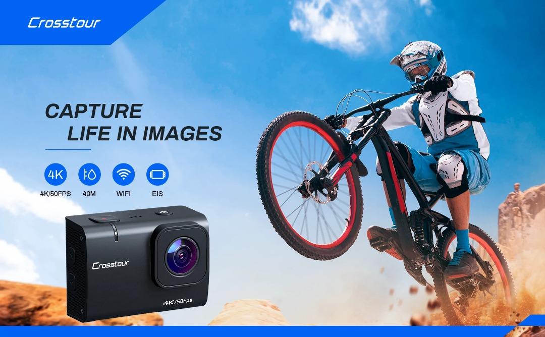 Crosstour CT9500 Action Camera, Photography, Cameras on Carousell
