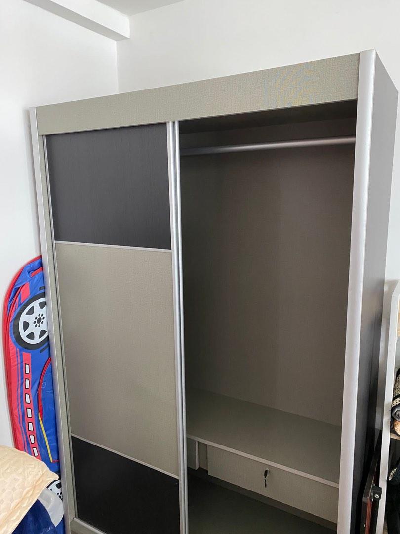 Custom cupboard (sliding with 2 drawers), Furniture & Home Living, Furniture, Shelves,