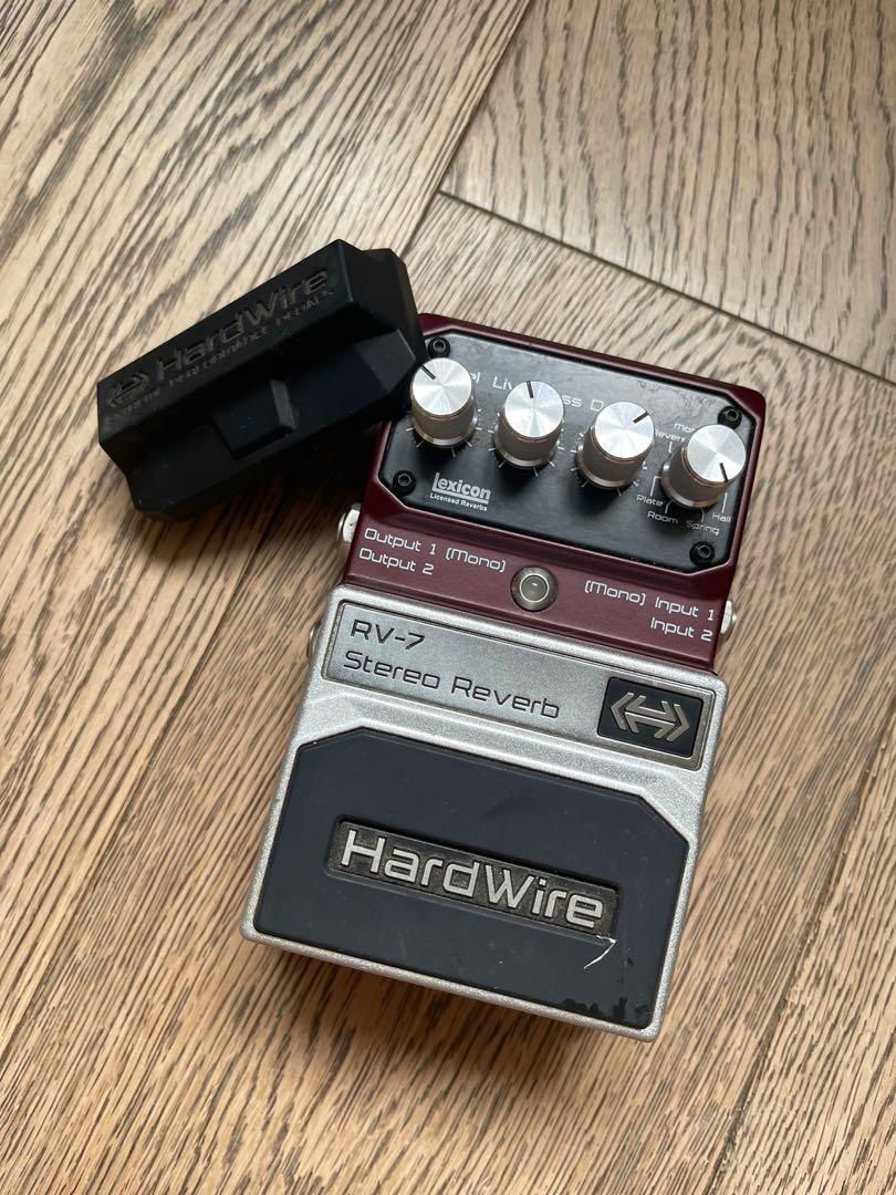 Digitech Hardwire RV-7 Stereo Reverb pedal, 興趣及遊戲, 音樂、樂器
