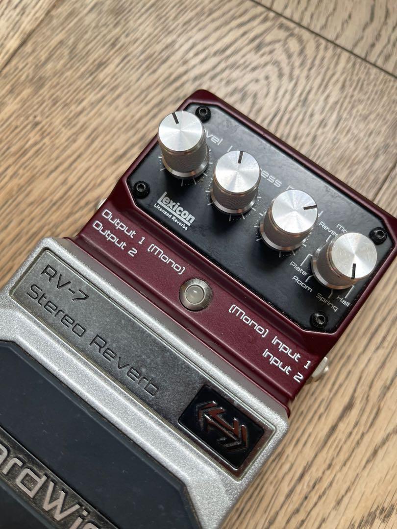 Digitech Hardwire RV-7 Stereo Reverb pedal, 興趣及遊戲, 音樂、樂器