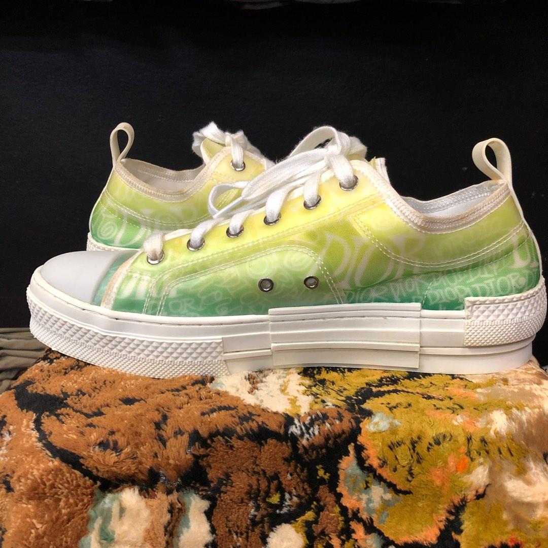 Dior Italy Stussy brand sneakers shoes Men s Fashion Footwear
