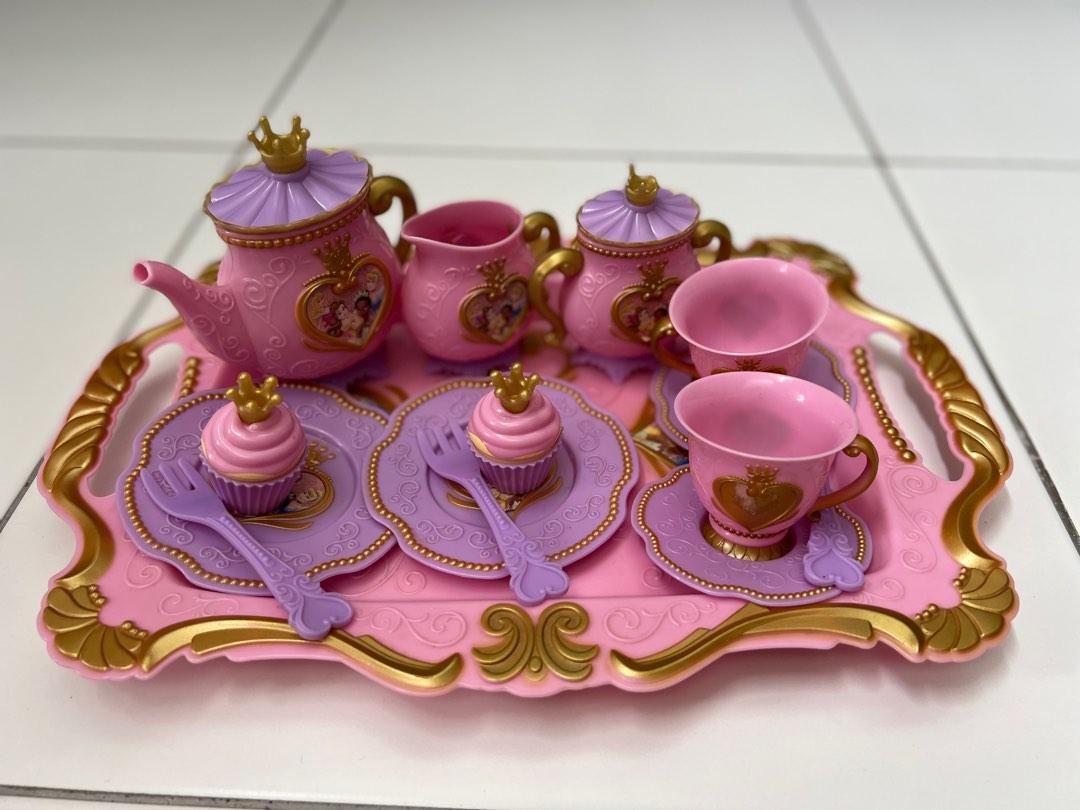 Disney Princess Tea Set with Tray, Hobbies & Toys, Toys & Games on
