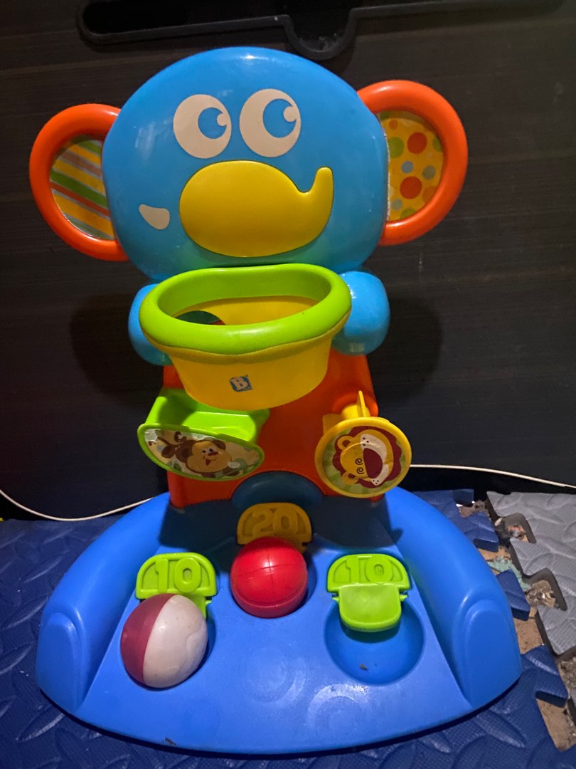 Educational basketball toy, Babies & Kids, Infant Playtime on Carousell