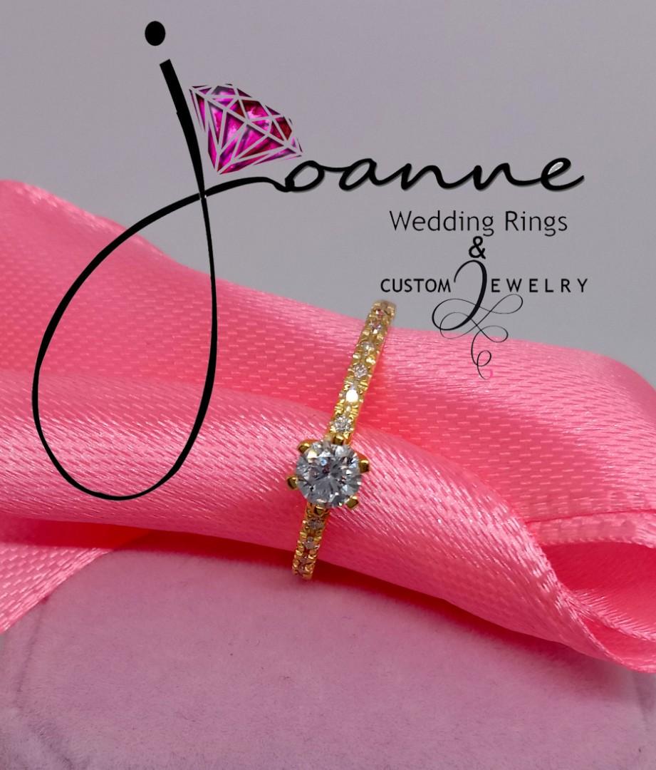 Engagement Ring / Diamond Ring / Proposal Ring / We accept Credit Card