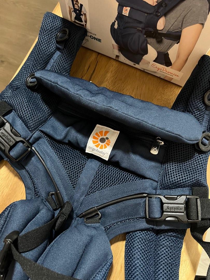 Authentic Ergobaby Carrier (Navy Blue), Babies & Kids, Going Out