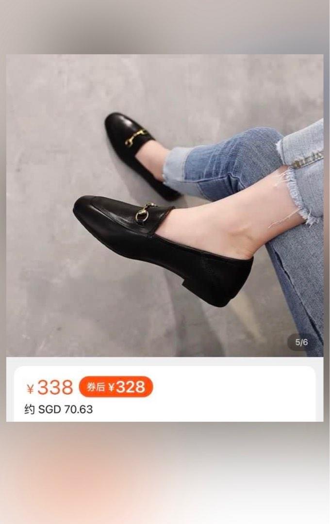 EU42 Brand new Genuine Leather Ladies loafers size 270mm, Women's Fashion,  Footwear, Loafers on Carousell