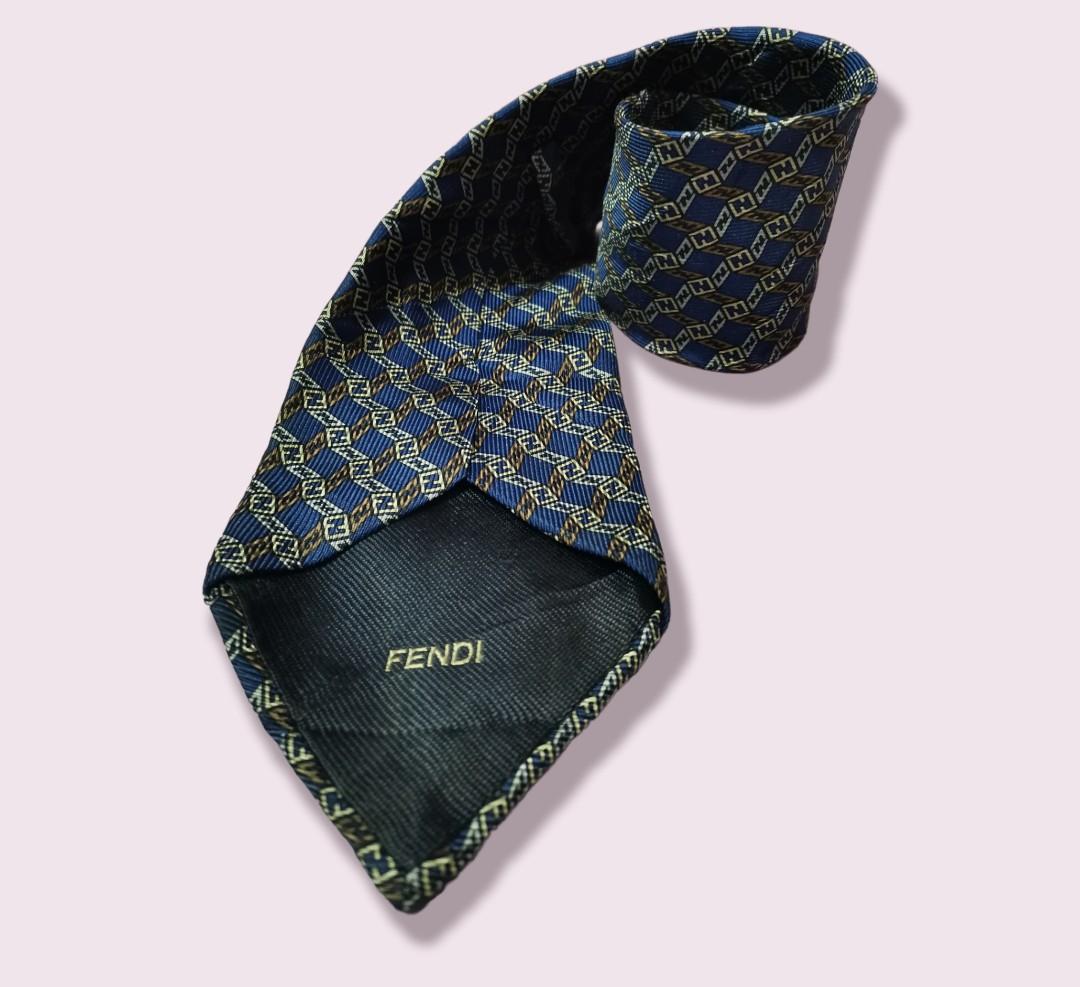 Fendi Tie Necktie Men s Fashion Watches Accessories Ties on Carousell