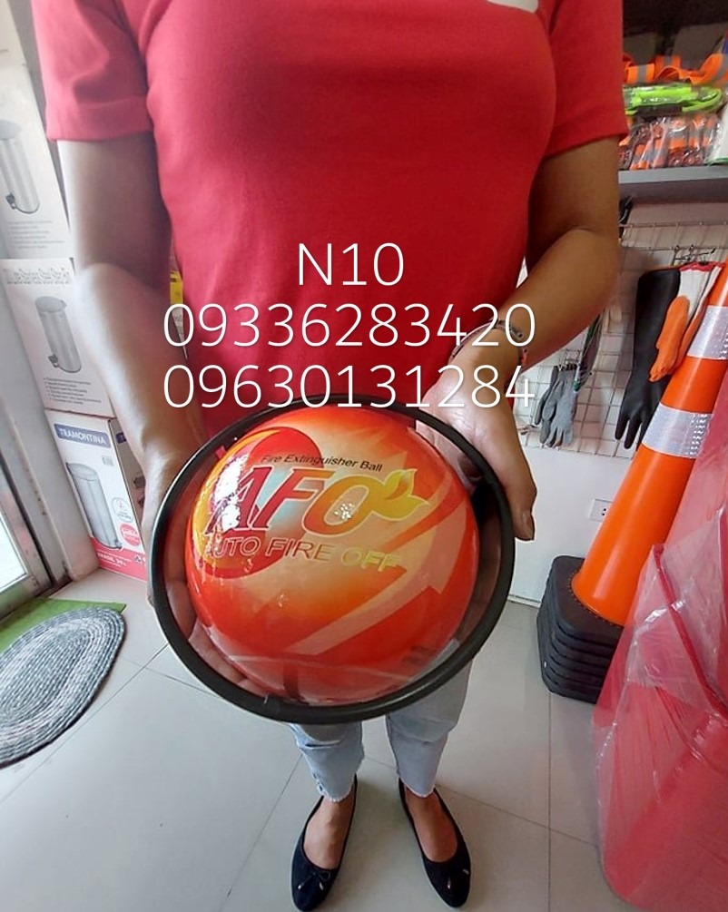 Fire Extinguisher Ball AFO 1.3kg with Free Rack., Commercial