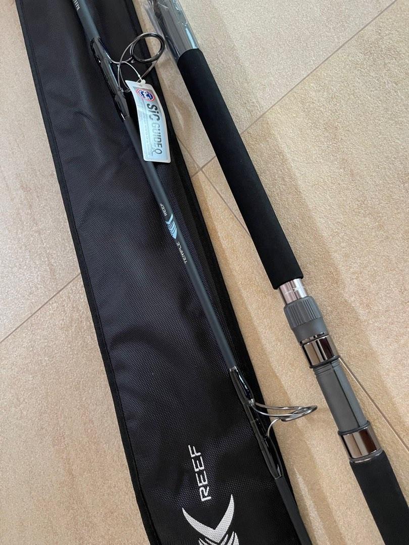 Temple Reef Reefer 76-12 popping / stick bait rod , Sports Equipment ...