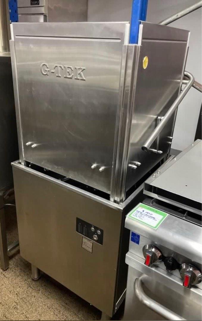 (Free delivery and warranty) single tank dishwasher / hood type