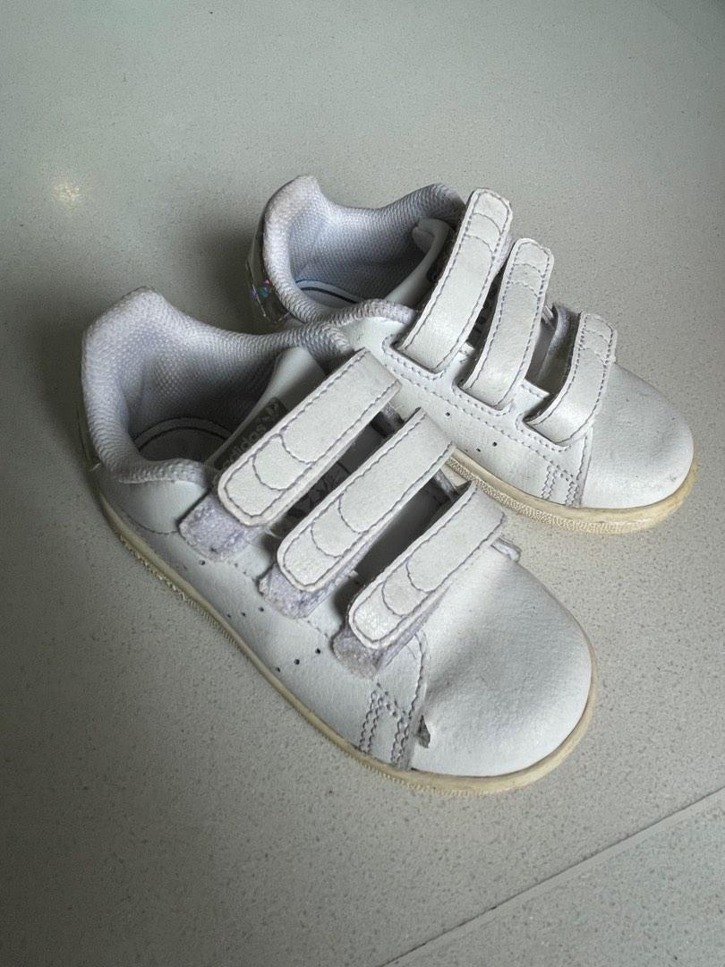 White velcro cheap shoes adidas