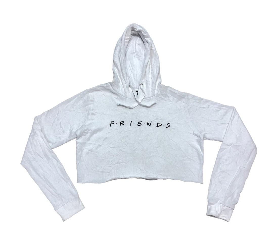 Friends hoodie crop top hotsell