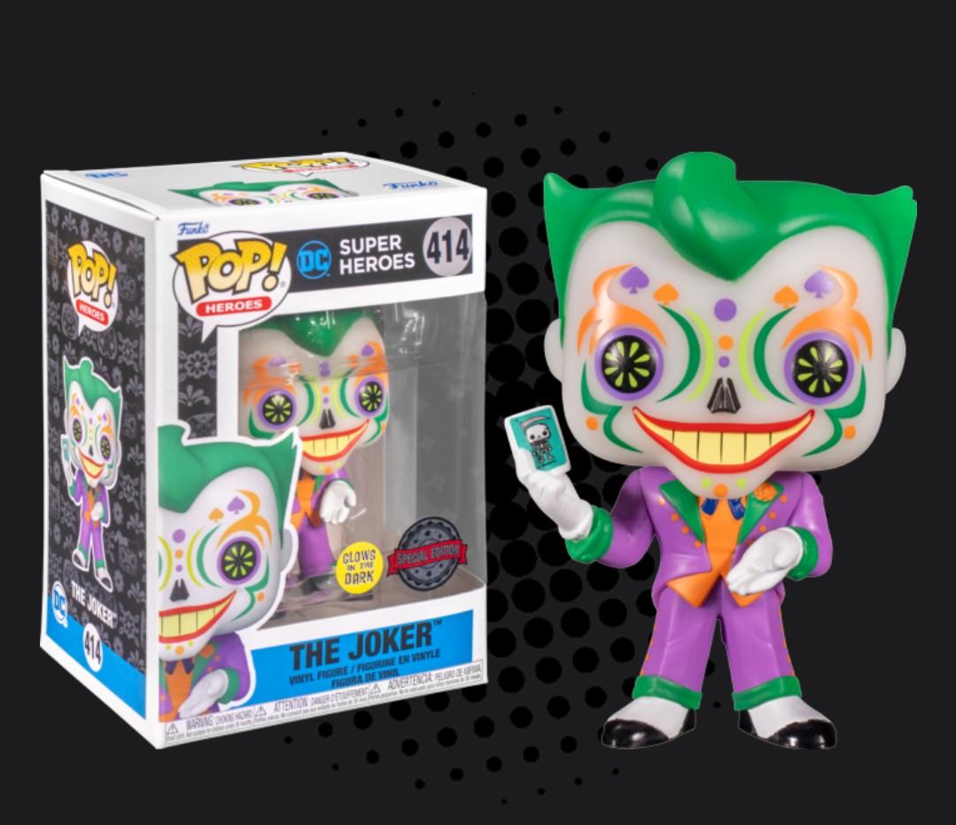 Funko Pop Dia De Los Joker Glow DC Super Heroes Special Edition Figure –  Archies Toys