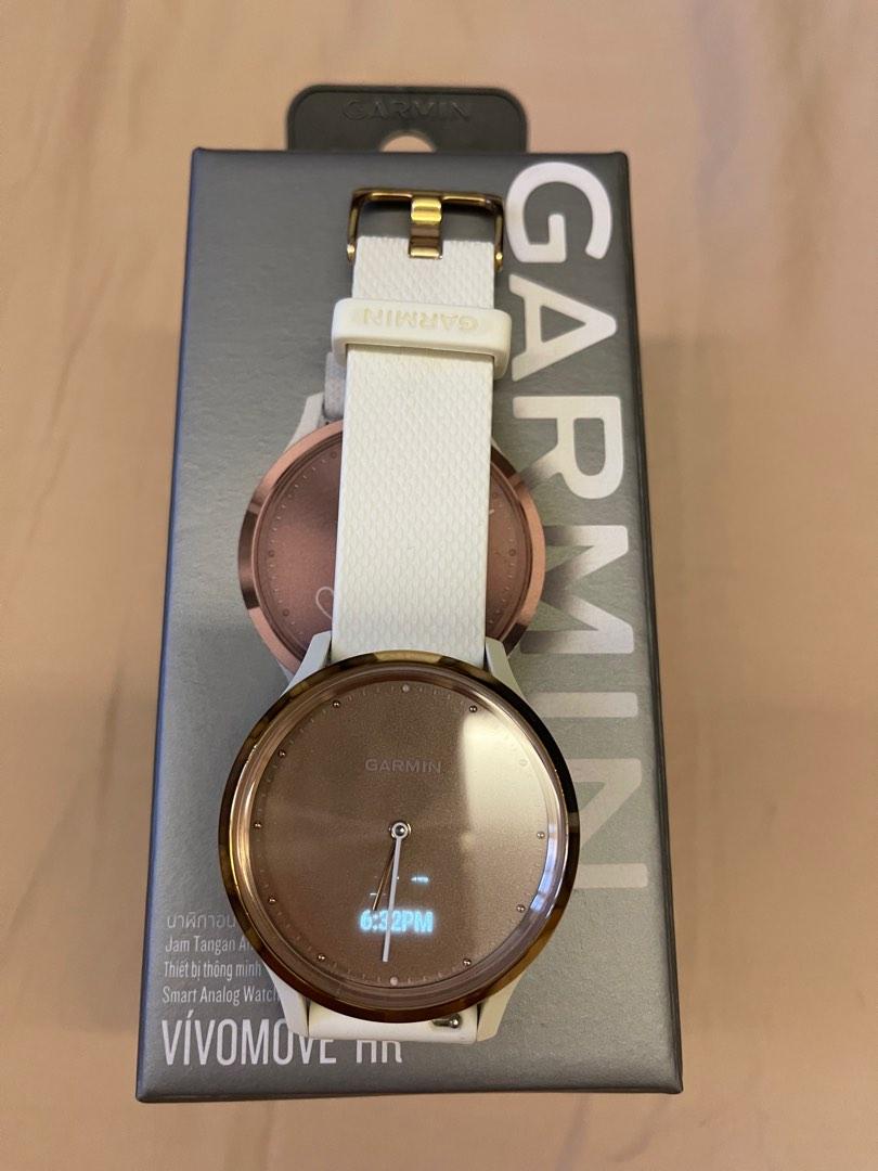 Garmin vivomove hr rose gold sale premium
