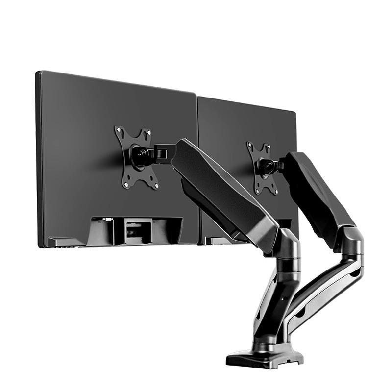 Gas Spring Desk Mount Stand, Universal Interactive Counterbalance LCD ...