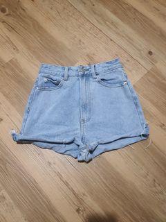 Glassons high waist denim shorts