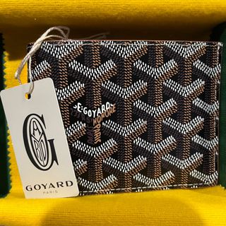 Goyard Victoire Wallet White in Canvas/Calfskin - US