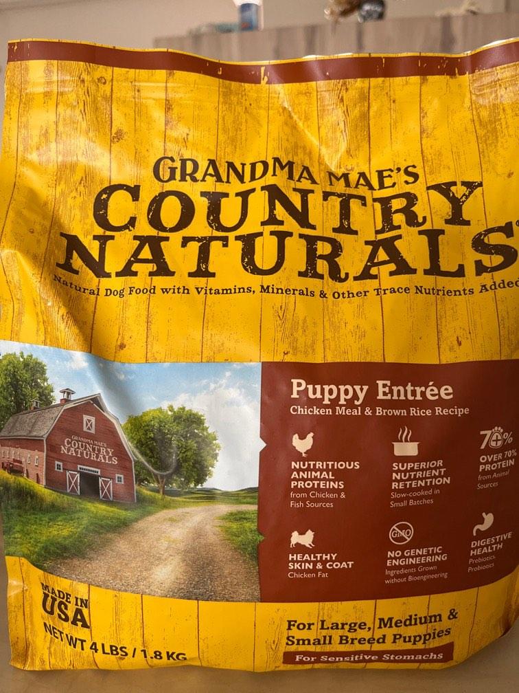 Grandma mae's clearance puppy food