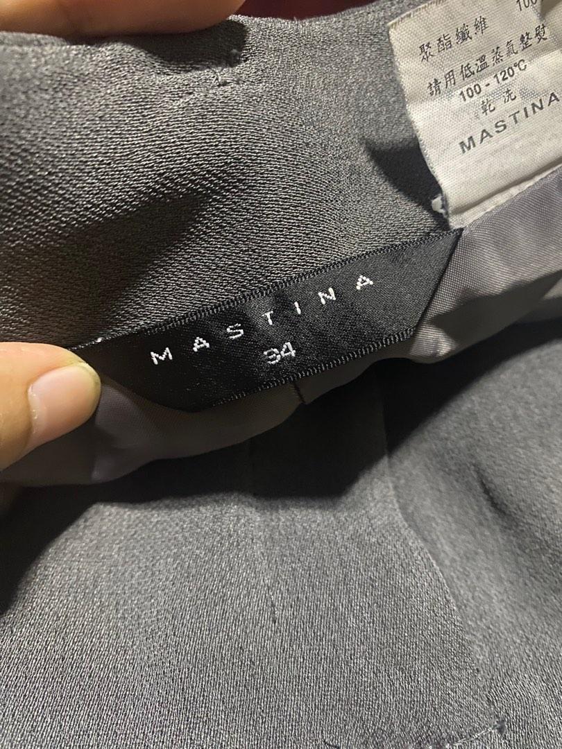 Gray Mastina Trousers size 34 (Category: Other Bottoms) located in Pasig City. Submitted by junothewizard (Listing ID 1185468247, Image 3). Description: rfs: doesn’t fit me anymore beautiful details and flow of the pants, only flaw is the ripped lining shown in the last pic, exterior is still perfect.