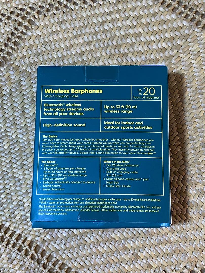 How to pair deals groove onn wireless earphones