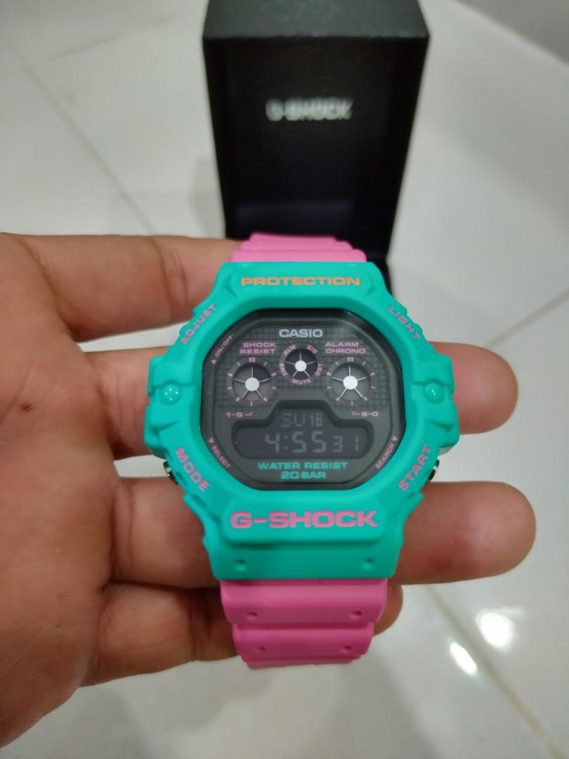 G-Shock DW-5900DN-3JF tapak kucing padlepop Japan Set, Men's