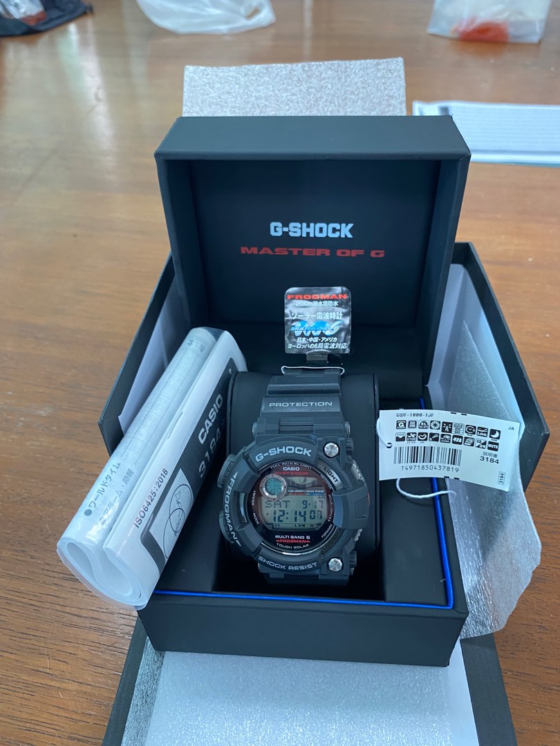 Casio frogman 2018 shop