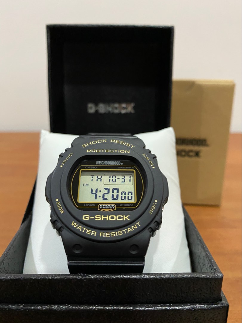 NEIGHBORHOOD × G-SHOCK CASIO 腕時計 - 腕時計、アクセサリー