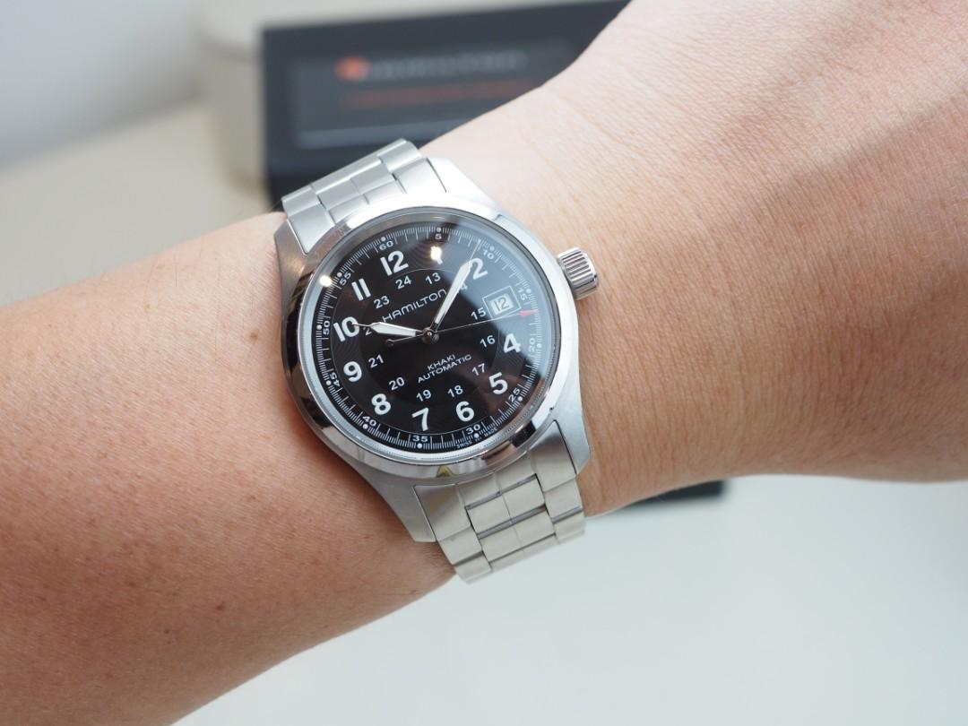 Hamilton Khaki Field AUTO Calibre H10 80hr Power Reserve Men s