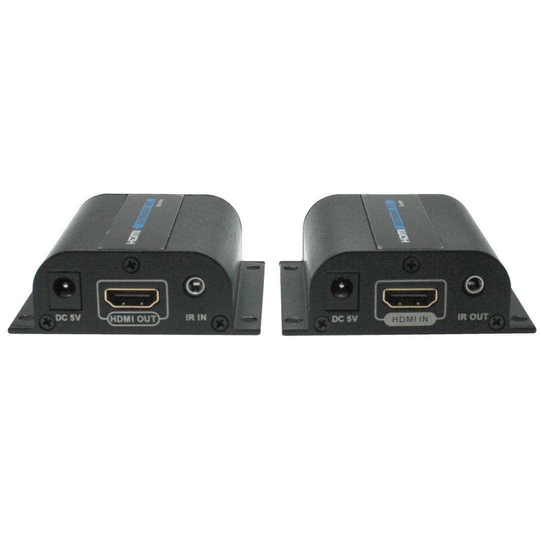 HDMI Extender Over Cat6 Cable with Builtin IR (Up to 164ft at 1080p), TV & Home Appliances, TV