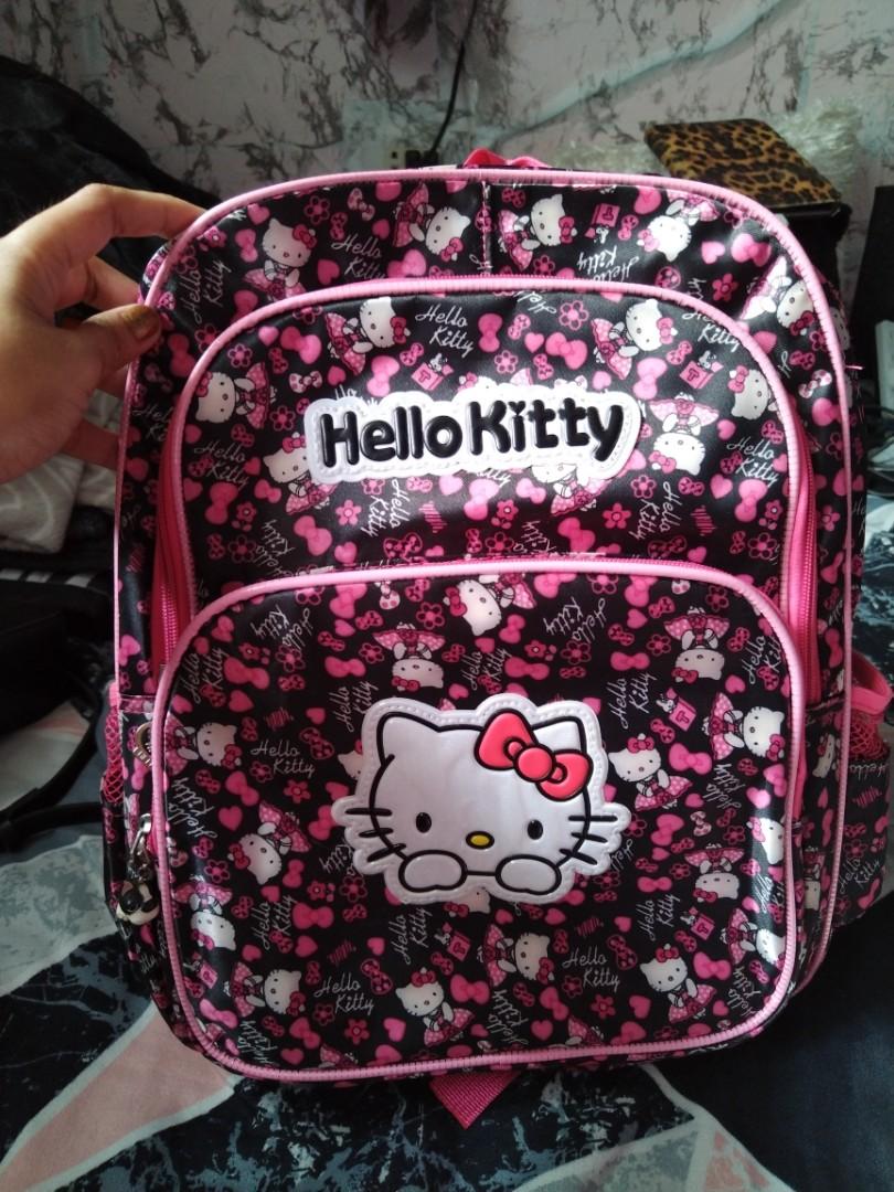 Hello Kitty School Backpack Babies Kids Babies Kids Fashion On Carousell Hello Kitty School Backpack Babies Kids Babies Kids Fashion On Carousell
