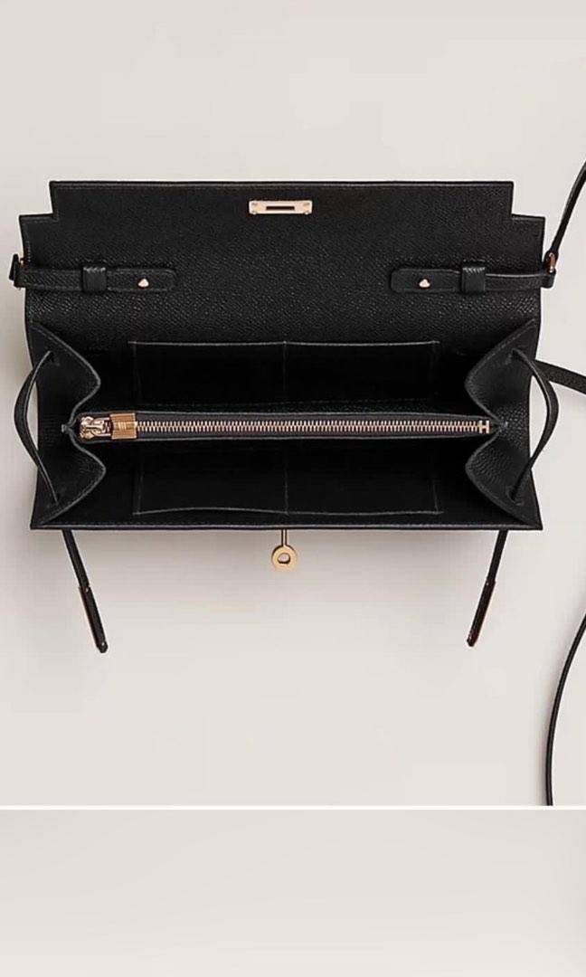 Hermes Kelly 25 Sellier in Black, Women's Fashion, Bags & Wallets,  Cross-body Bags on Carousell