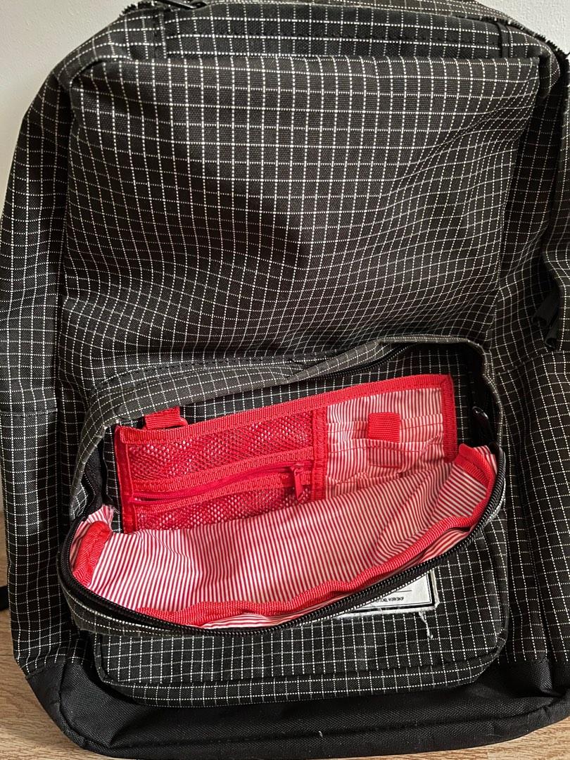 Herschel Backpack Pop Quiz Black Grid Men s Fashion Bags